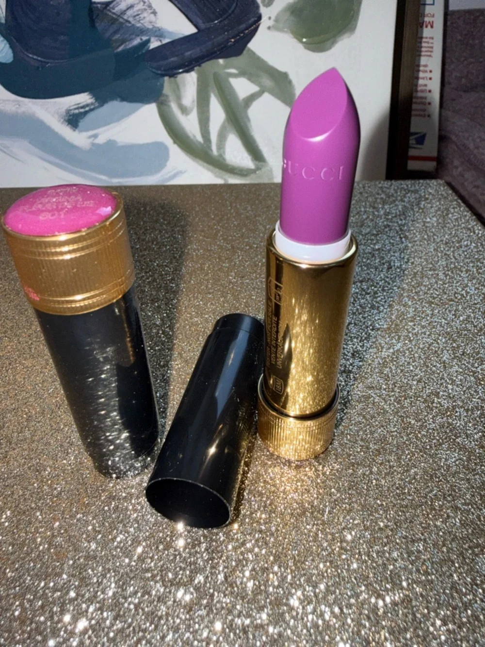 *NIB 3.5g 601 VIRGINIA FLEUR DE LIS Tester* Yves Saint Laurent Satin
